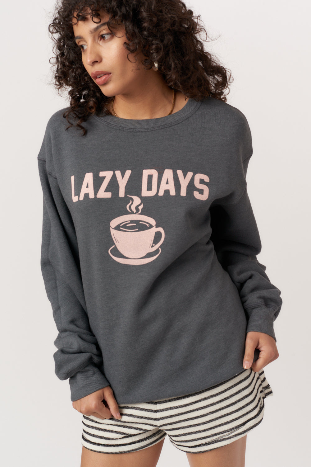 Lazy Days/Wild Nights Reversible Sweatshirt