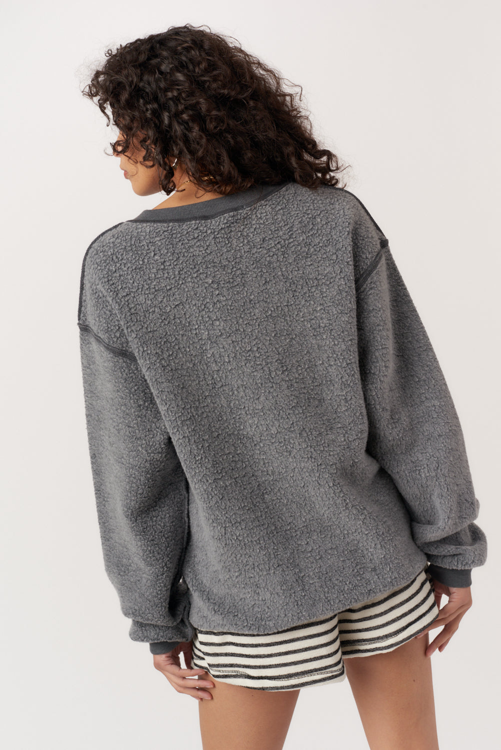 Lazy Days/Wild Nights Reversible Sweatshirt