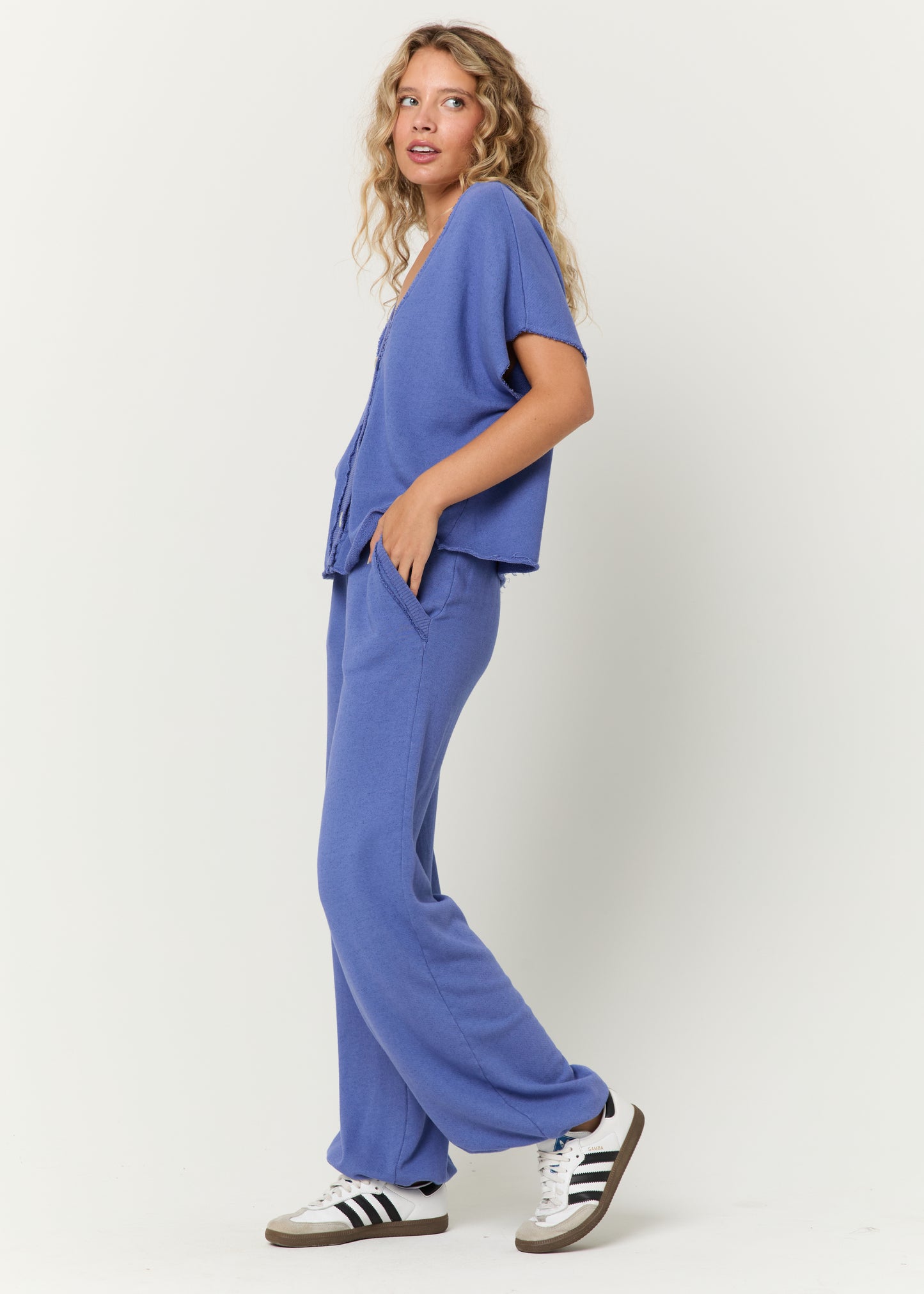 Dorian Button Front Top