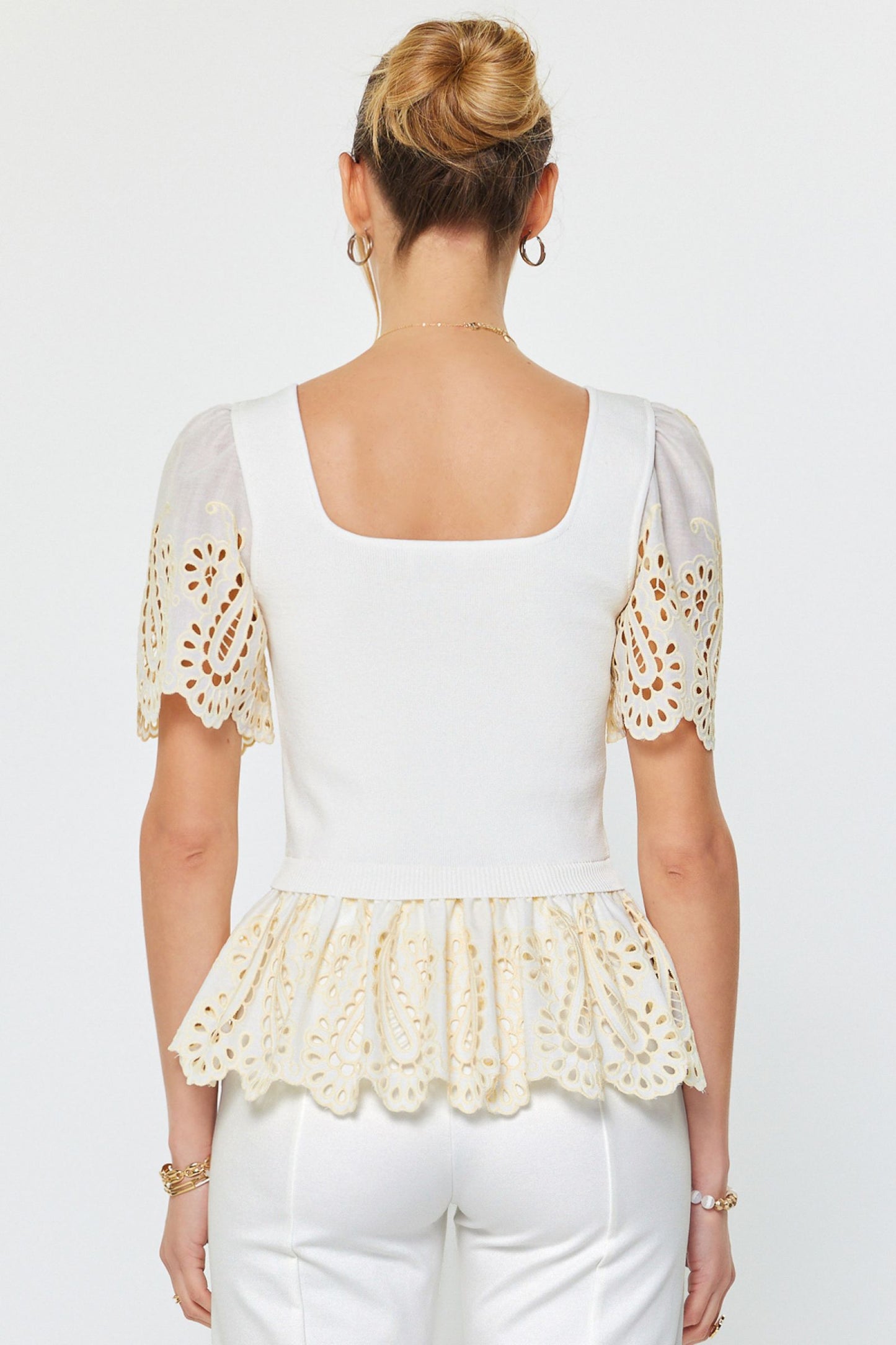 Seabreeze Eyelet Top