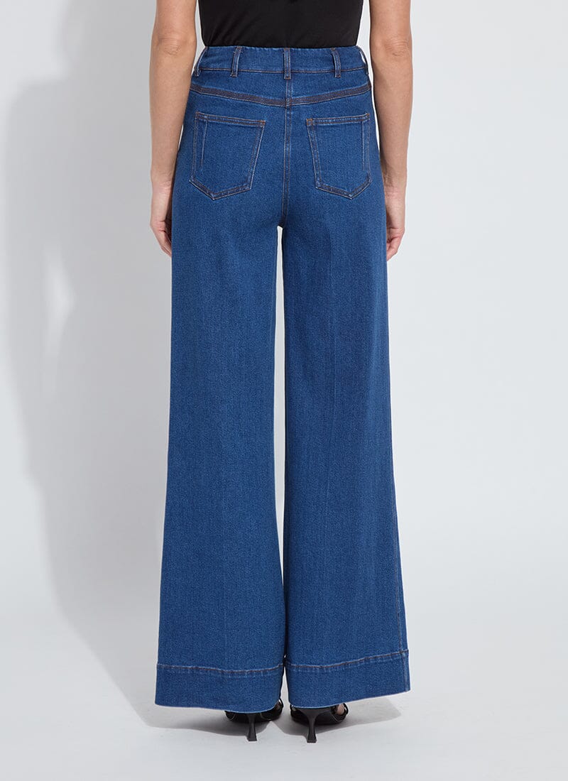 Simone Hi Waist Studded Wide Leg