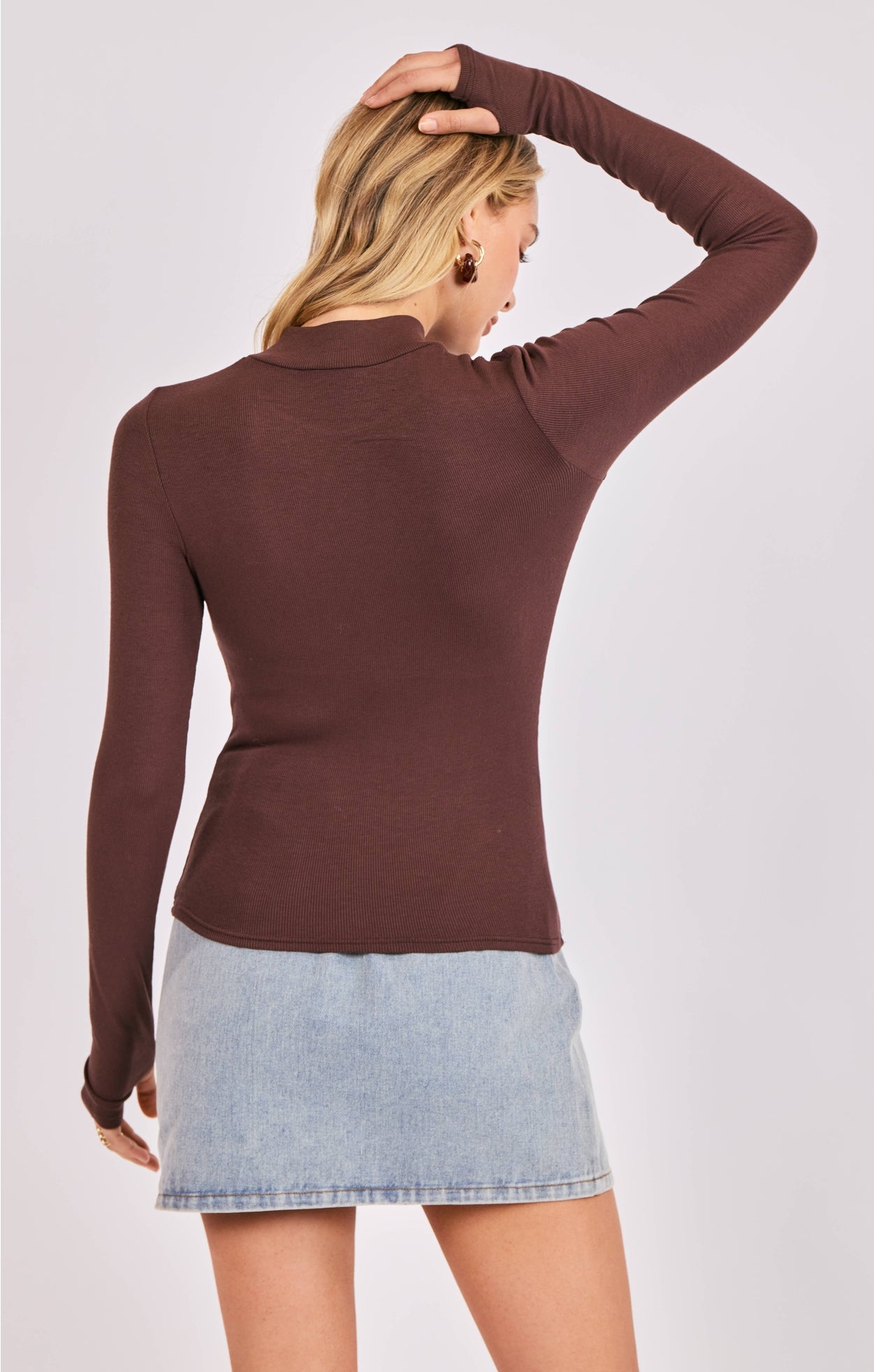 Ronan Mock Neck Top