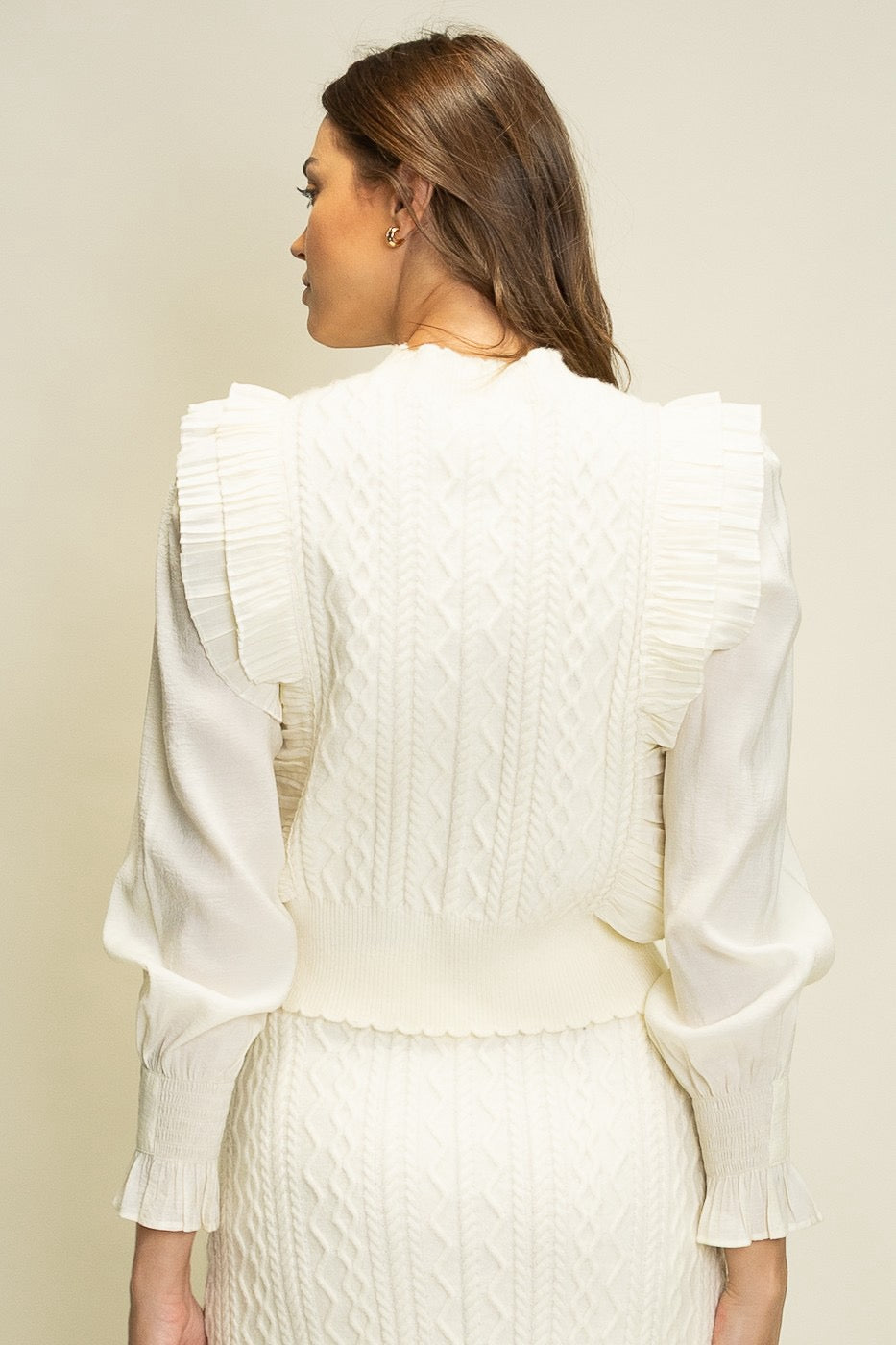 Annette Cable Sweater