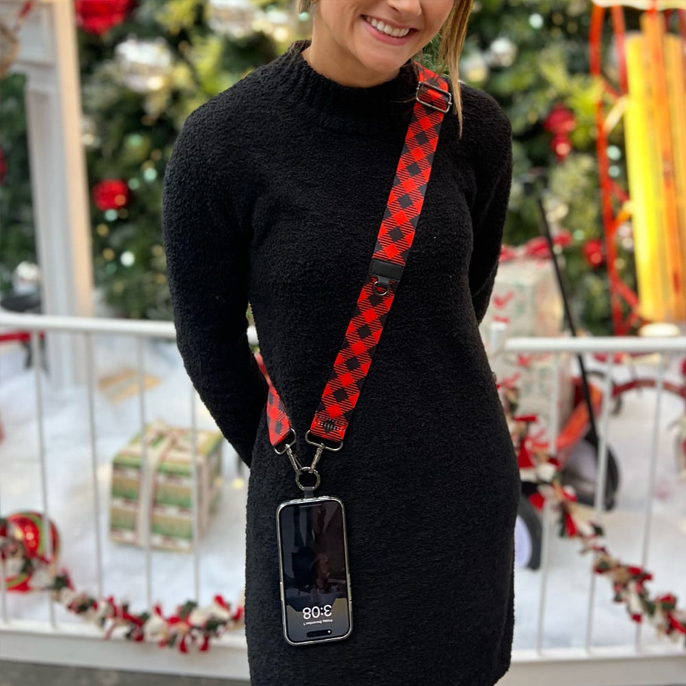 Save The Girls Clip & Go Strap Christmas