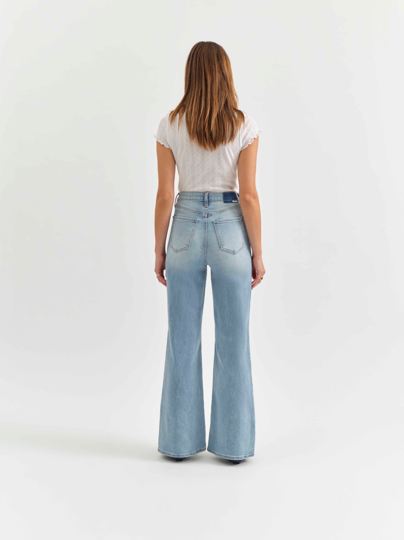 Far Out High Rise Wide Leg In Blooming Vintage