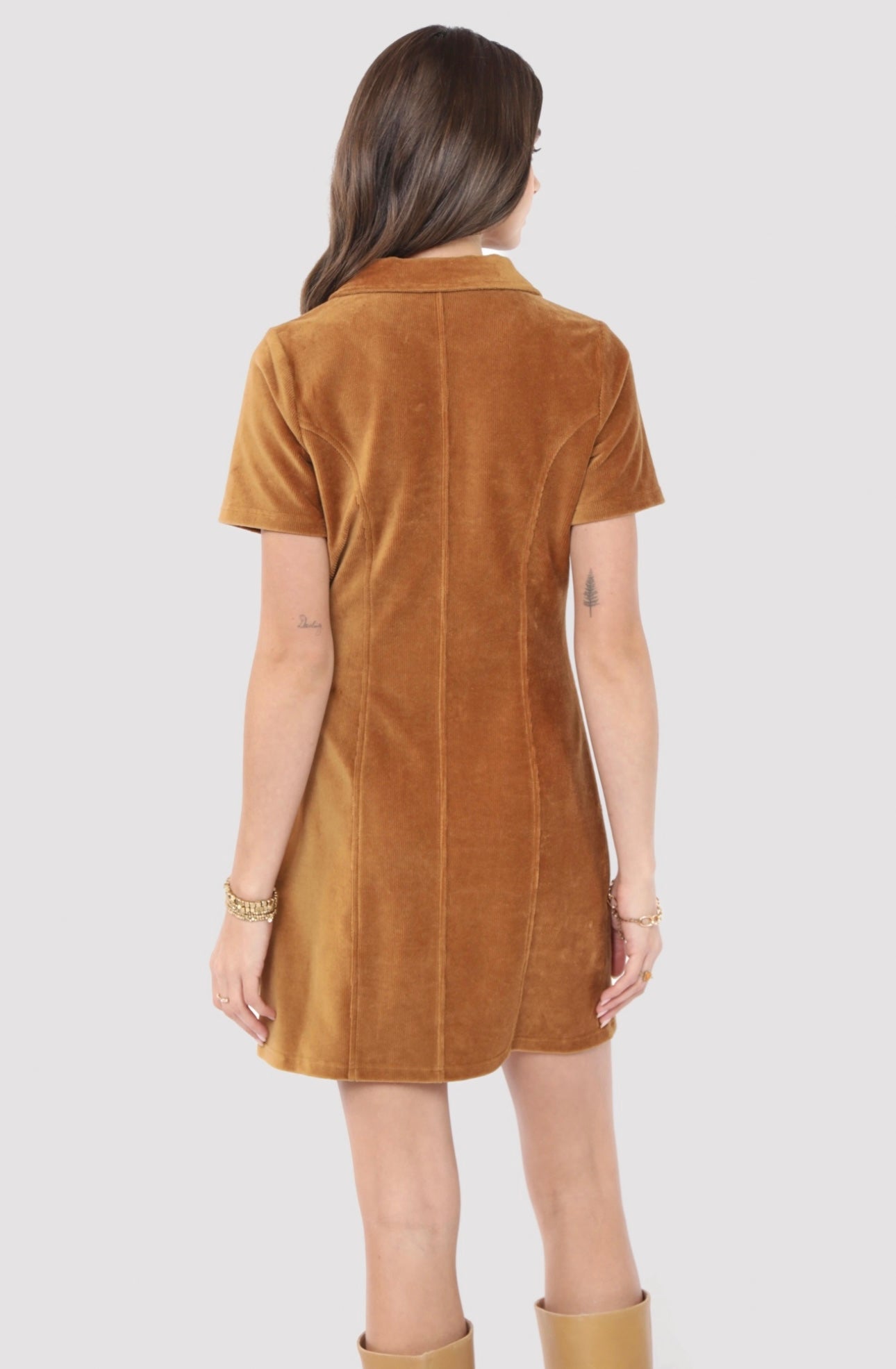 Morrison Zip Front Mini Dress