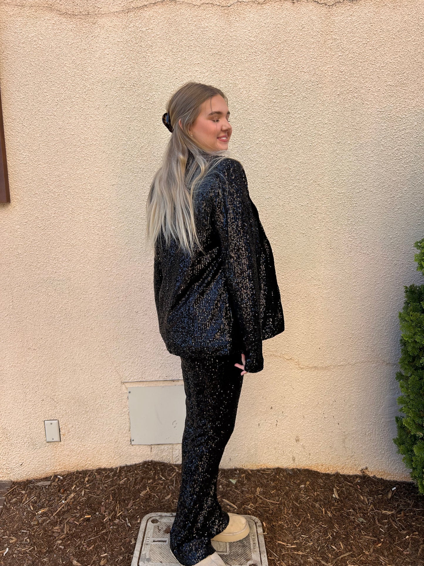 Citrine Sequin Pant