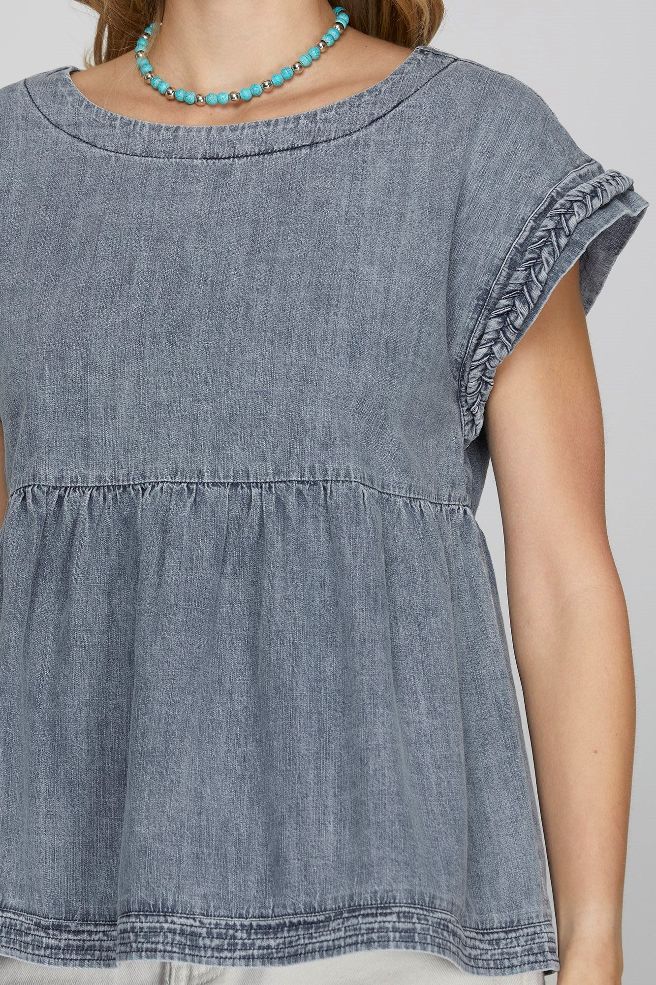 The Denim Top