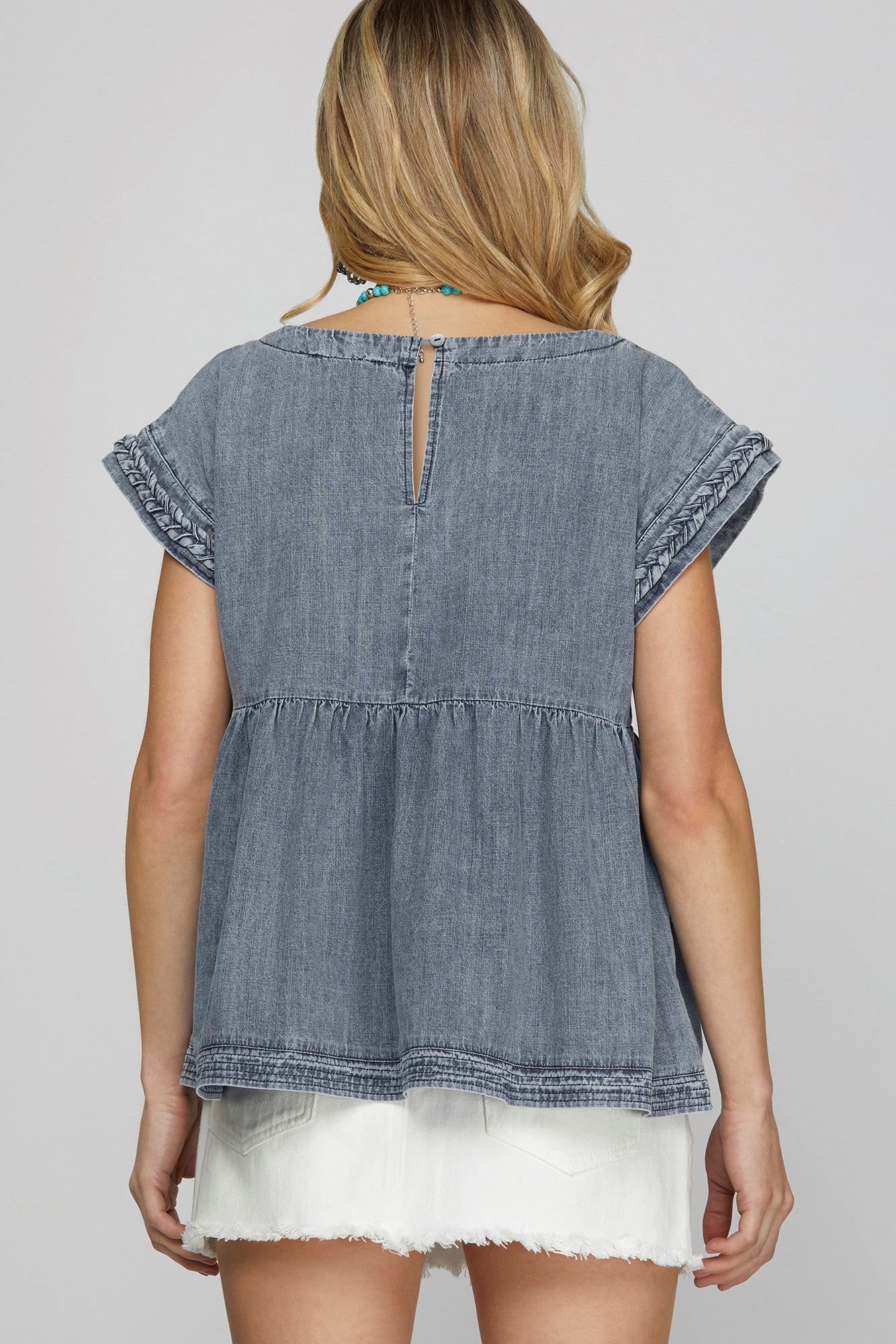 The Denim Top