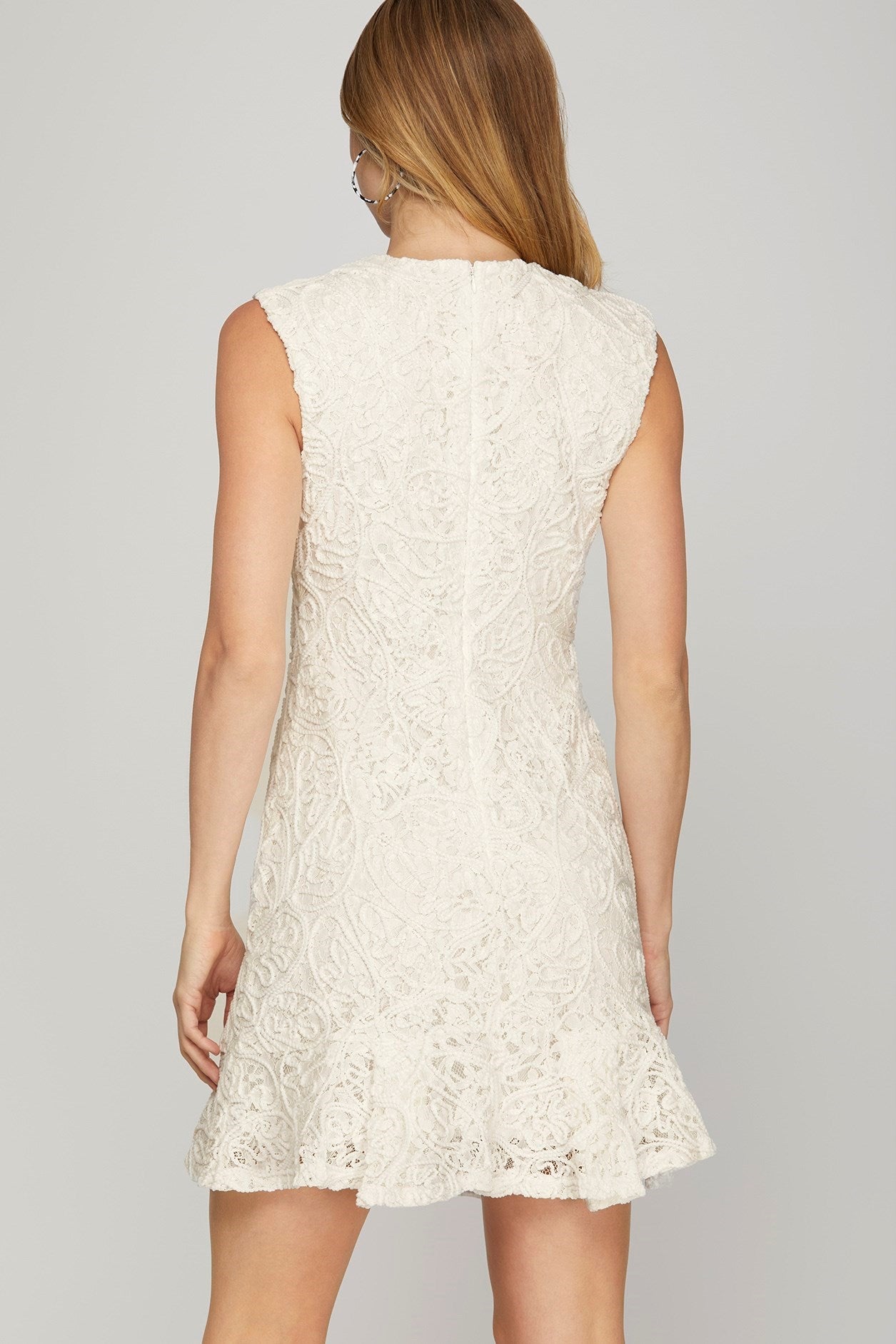 Lace Petal Dress
