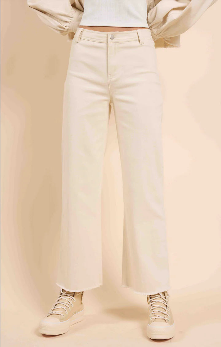 Clear Eyes Wide Leg Denim Pant
