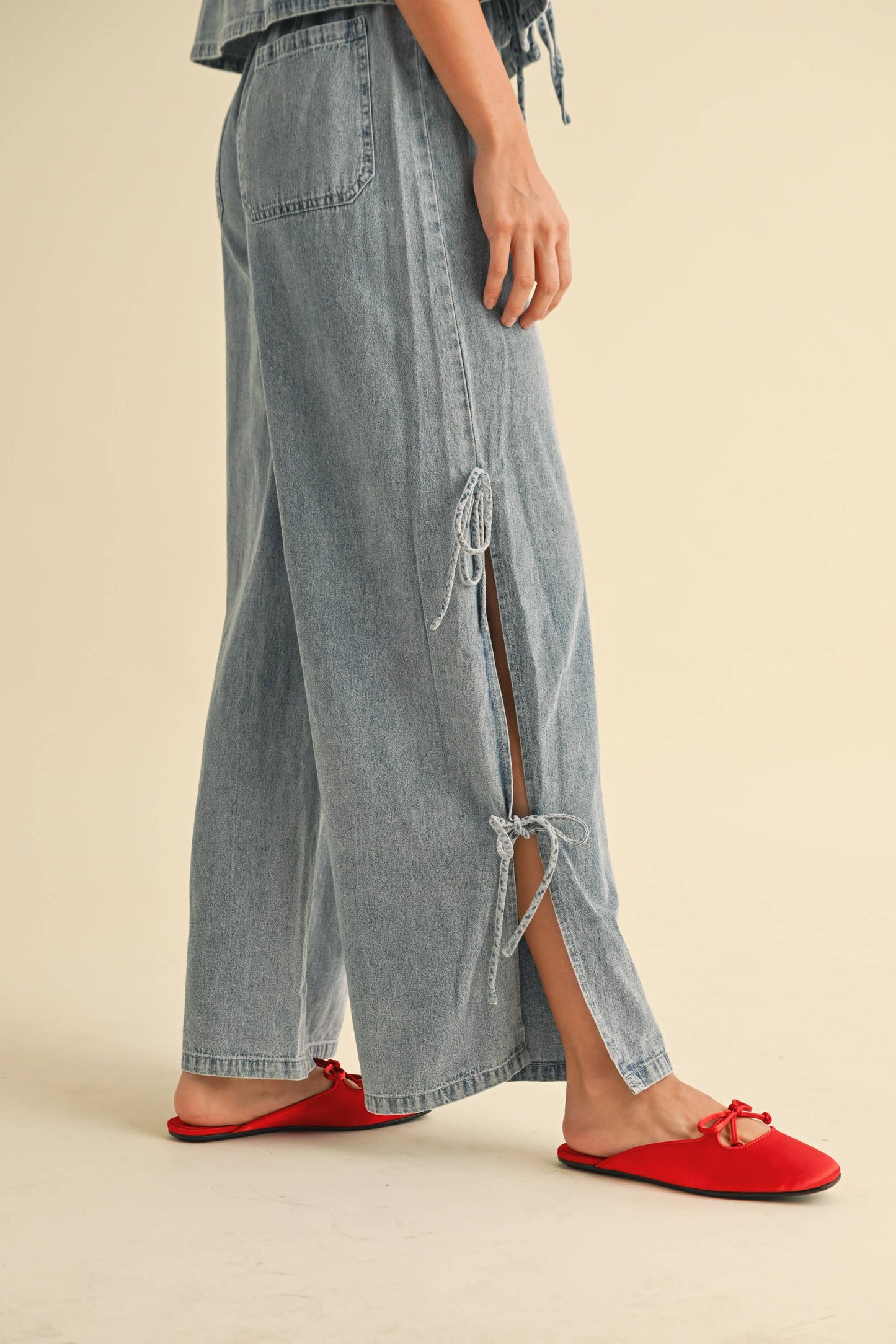 Jenna Tie Side Pants