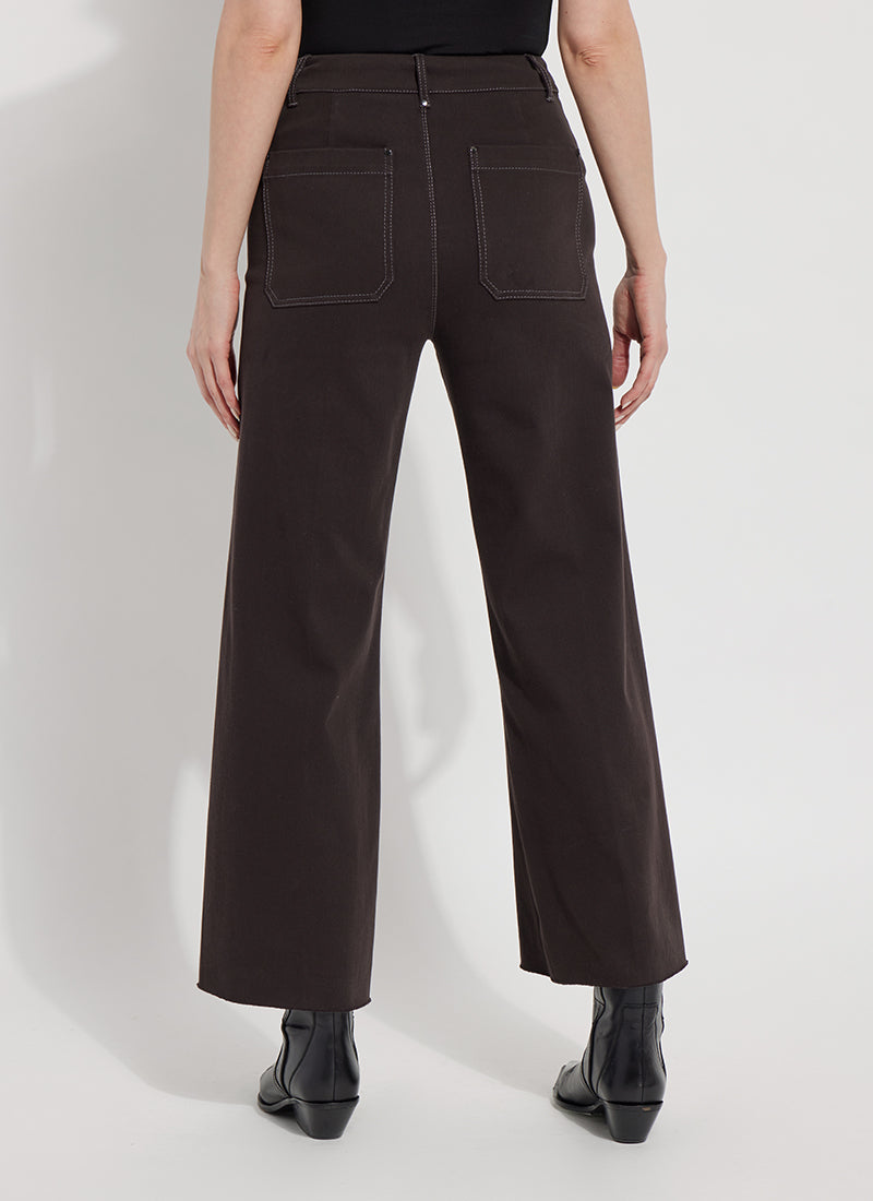 Erin Wide Leg Denim - Double Espresso