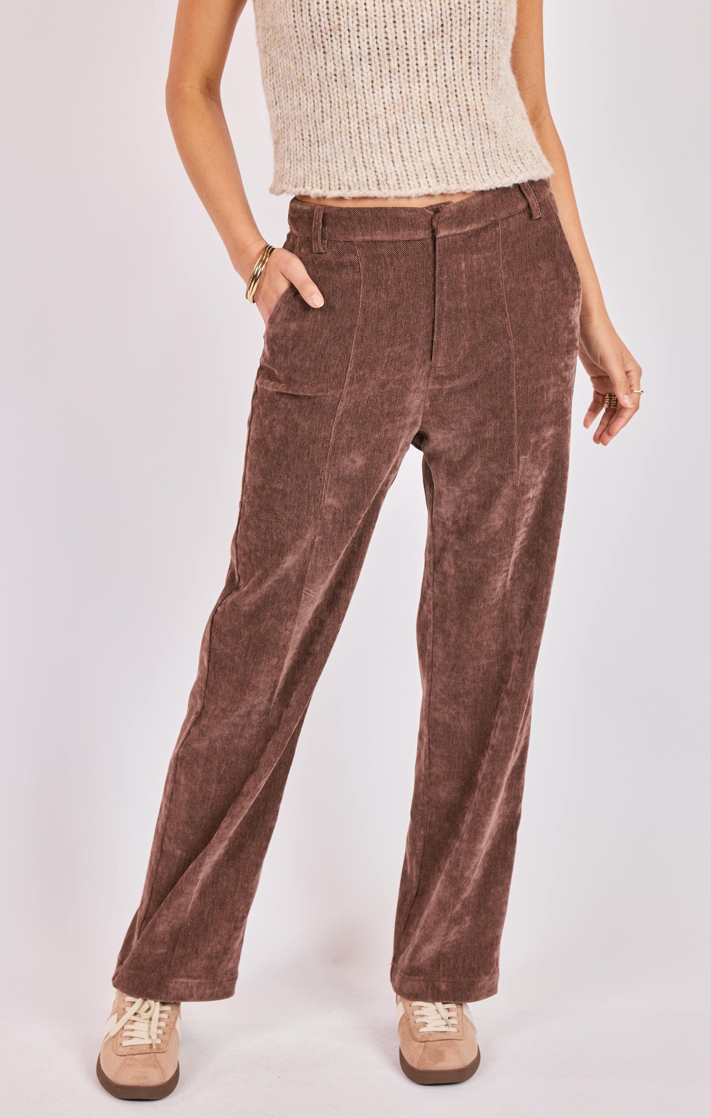 Penthouse Pintuck Pants
