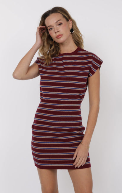 Florian Striped Sweater Dress