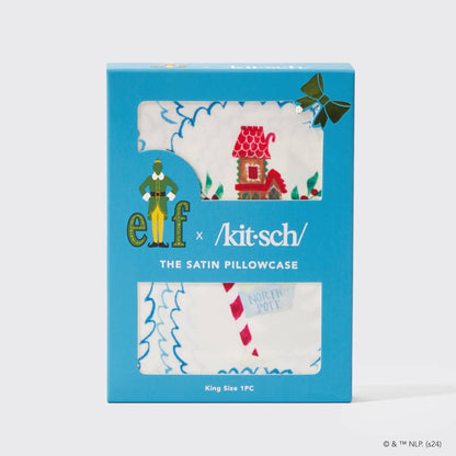 Elf x Kitsch Satin Pillowcase King - North Pole