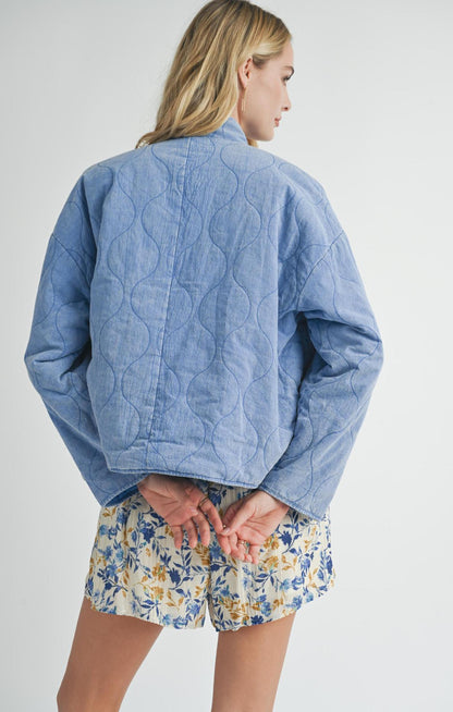 Sadie & Sage| Weekender Quilted Jacket