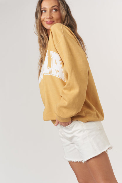 Flocked Mama Sweatshirt