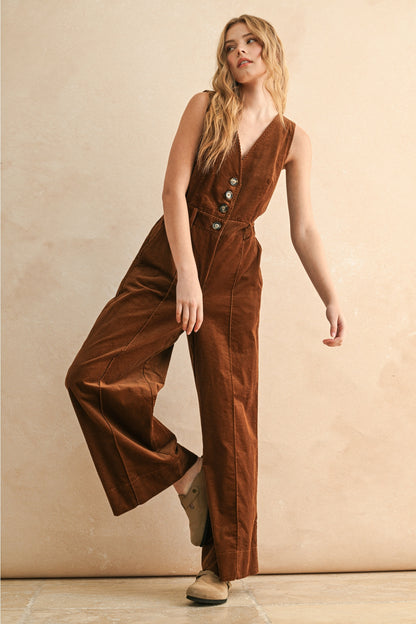 Corduroy Jumpsuit