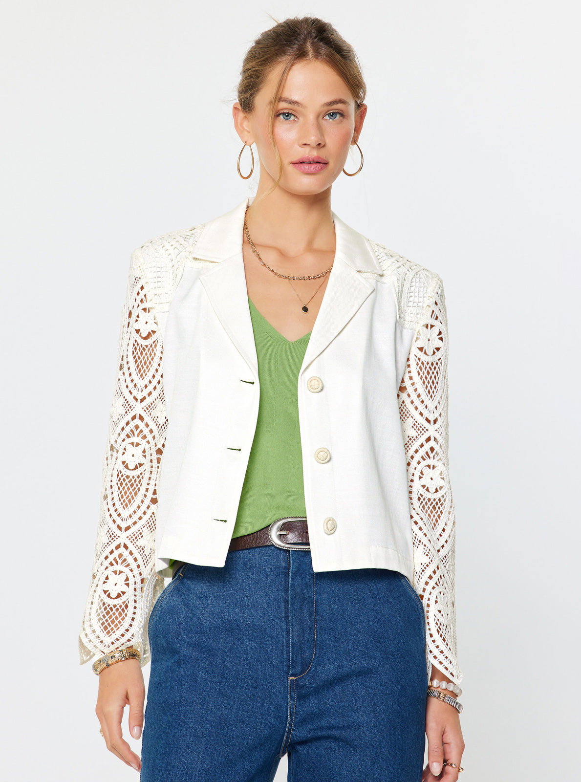 Veranda Views Cropped Jacket