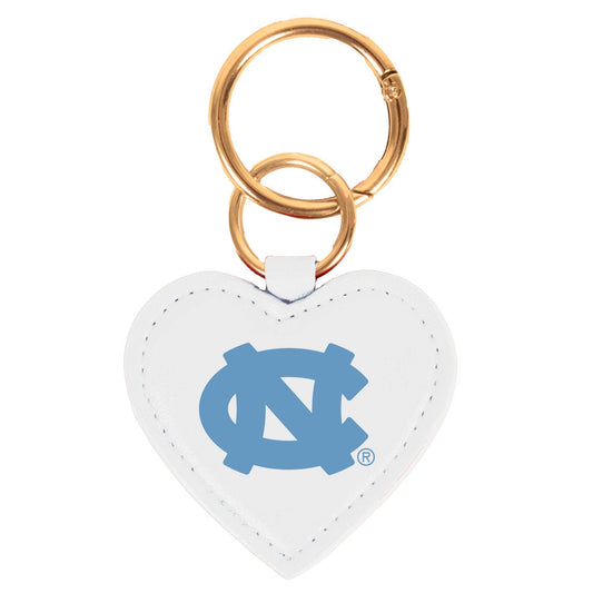 North Carolina Tarheels Heart Purse Charm/ Key Ring by Desden