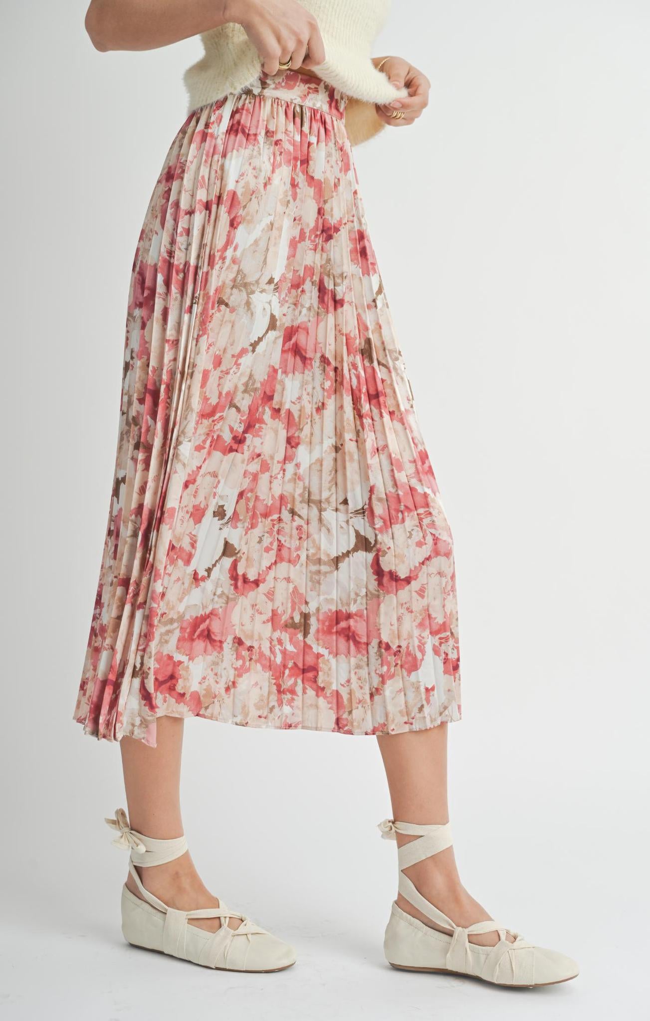 Sadie & Sage| Girls Dinner Pleated Skirt