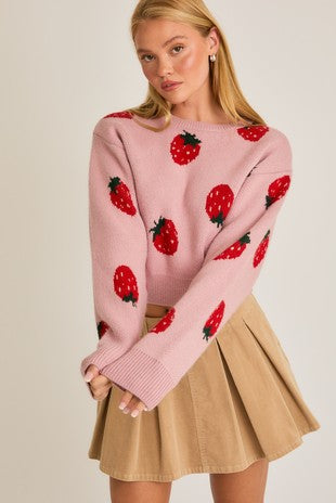 Be Berry Cute Sweater