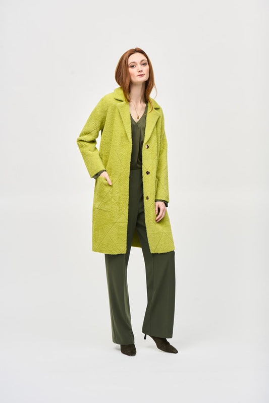 Joseph Ribkoff- Notched Collar Coat