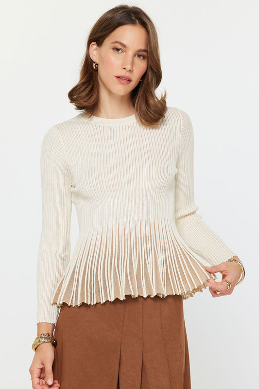 Nina Shimmer Sweater Top