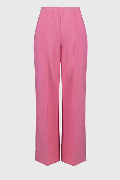 Joseph Ribkoff-Lux Twill Pull-On Wide-Leg Pants