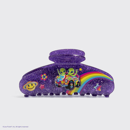 Lisa Frank x Kitsch Glitter Claw Clip in Zoomer™ & Zorbit™