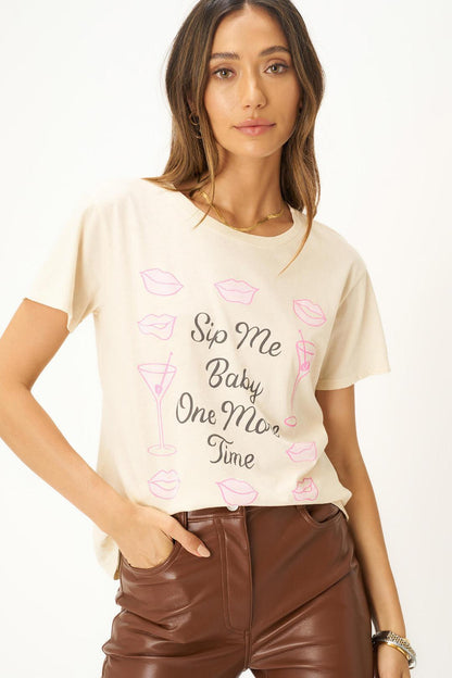 PST-Sip Me Baby Tee