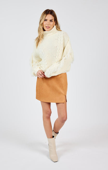 Carter Fringe Sweater