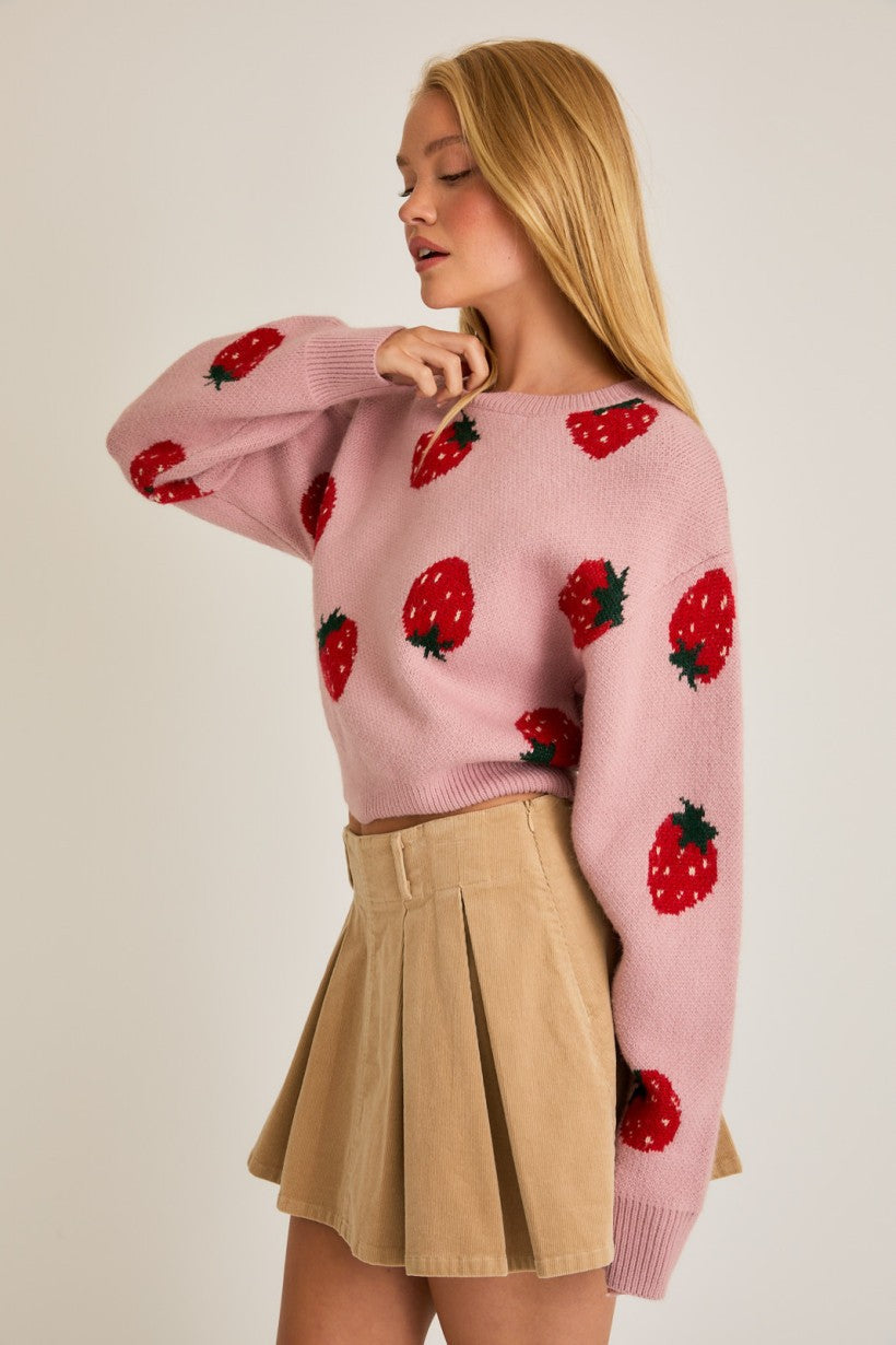 Be Berry Cute Sweater