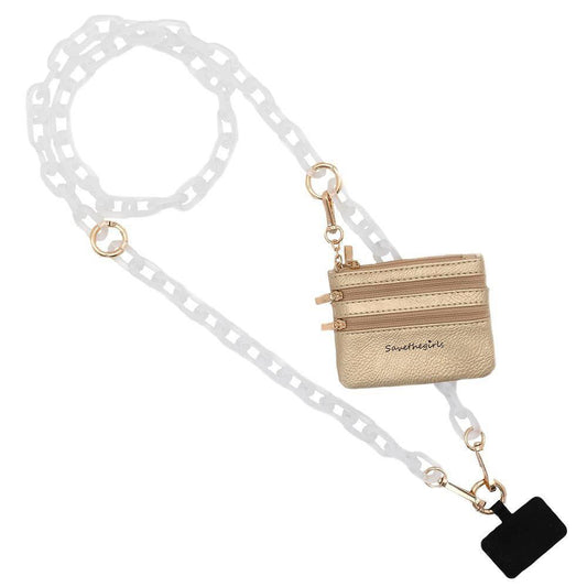 Save The Girls Clip & Go Crossbody Ice Chain