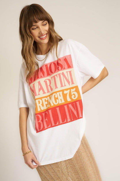 Fancy Drinks Relaxed Tee