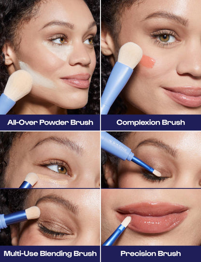 Overachiever 4-in-1 Makeup Brush