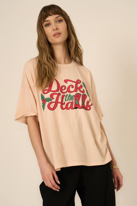 Deck The Halls Perfect BF Tee