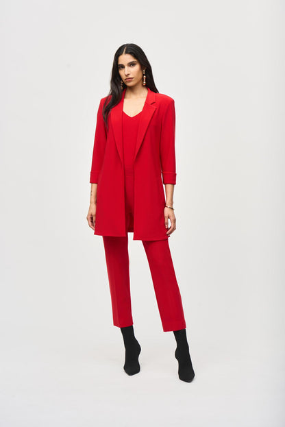 Joseph Ribkoff | Long Open Front Blazer