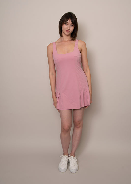 Mavis Pleated Mini Dress