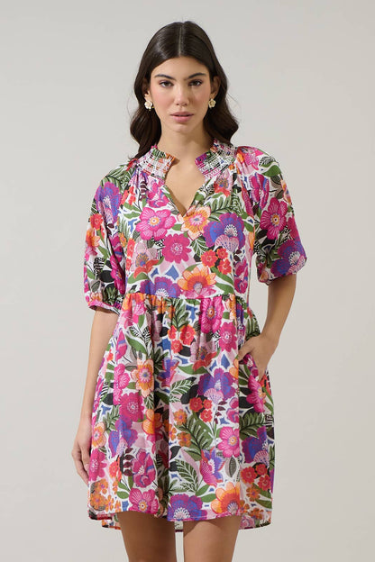 Jesse Babydoll Mini Dress