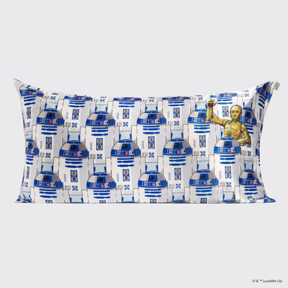 Star Wars™ & Kitsch Satin Pillowcase in R2-D2 & C-3PO - King