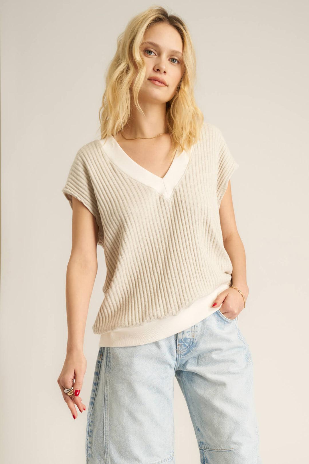 Lost In Love Oversized Sweater Vest