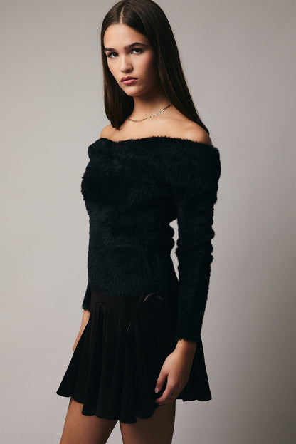 Celen Off The Shoulder Sweater