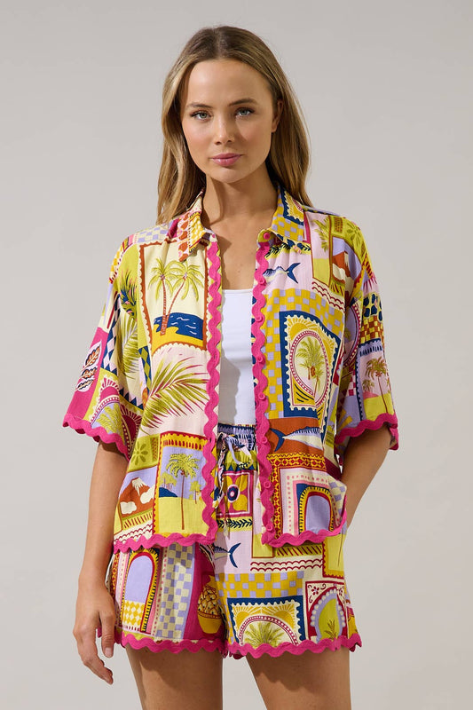 Talmar Postcard Top