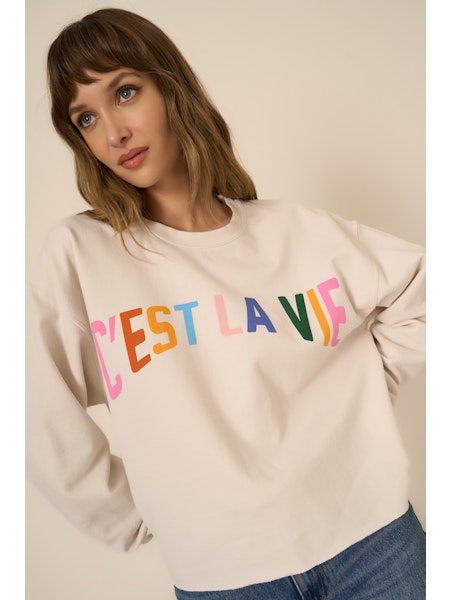 C'est La Vie Sweatshirt