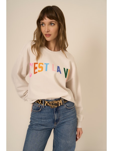 C'est La Vie Sweatshirt