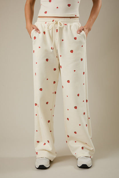 Sweetheart Strawberry Sweatpants