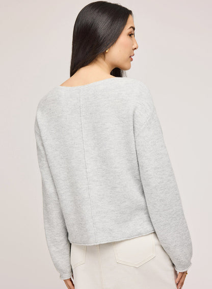 Mateo Sweater-Heather Grey