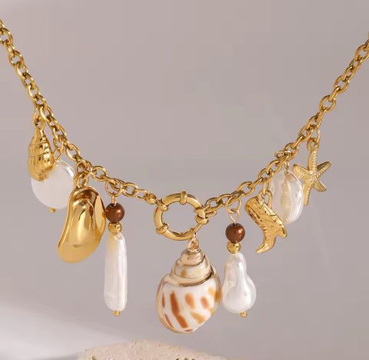 Coastal Cowgirl Charm Necklace